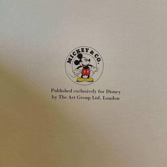 The Art Group Mickey & Co Vintage Foldable Disney Mickey Pluto Minnie Cards - Picture 14 of 16